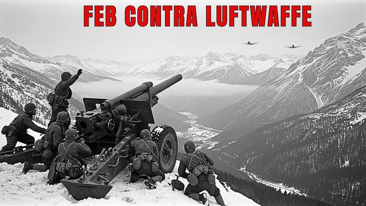Quando Os Canhões De 105 mm Da FEB Derrubaram Aviões Da Luftwaffe Na Itália