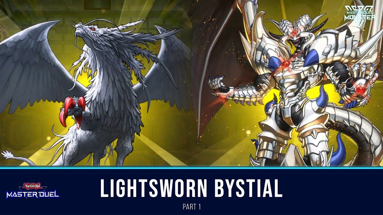 LIGHTSWORN BYSTIAL DECK 2023 MASTER DUEL GAMEPLAY AND DECKLIST [YU-GI-OH! MASTER DUEL]