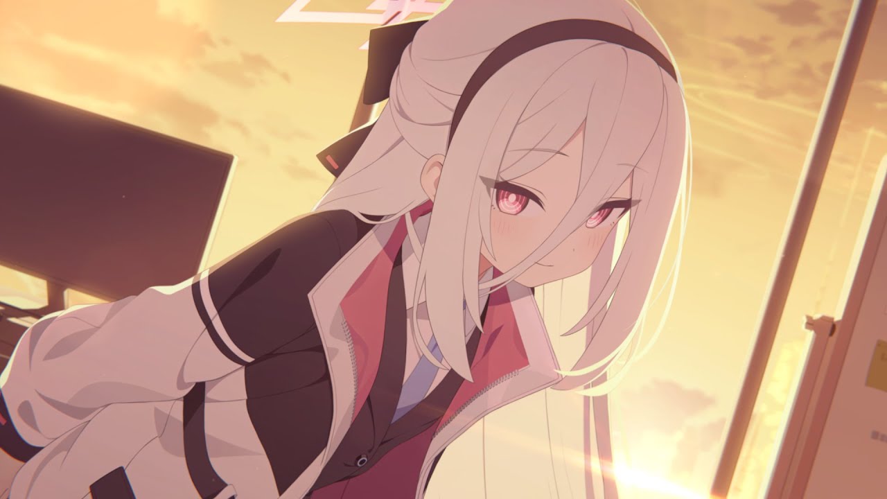 深夜にひっそりと生徒たちのバレンタインストーリーを観ていくブルーアーカイブ