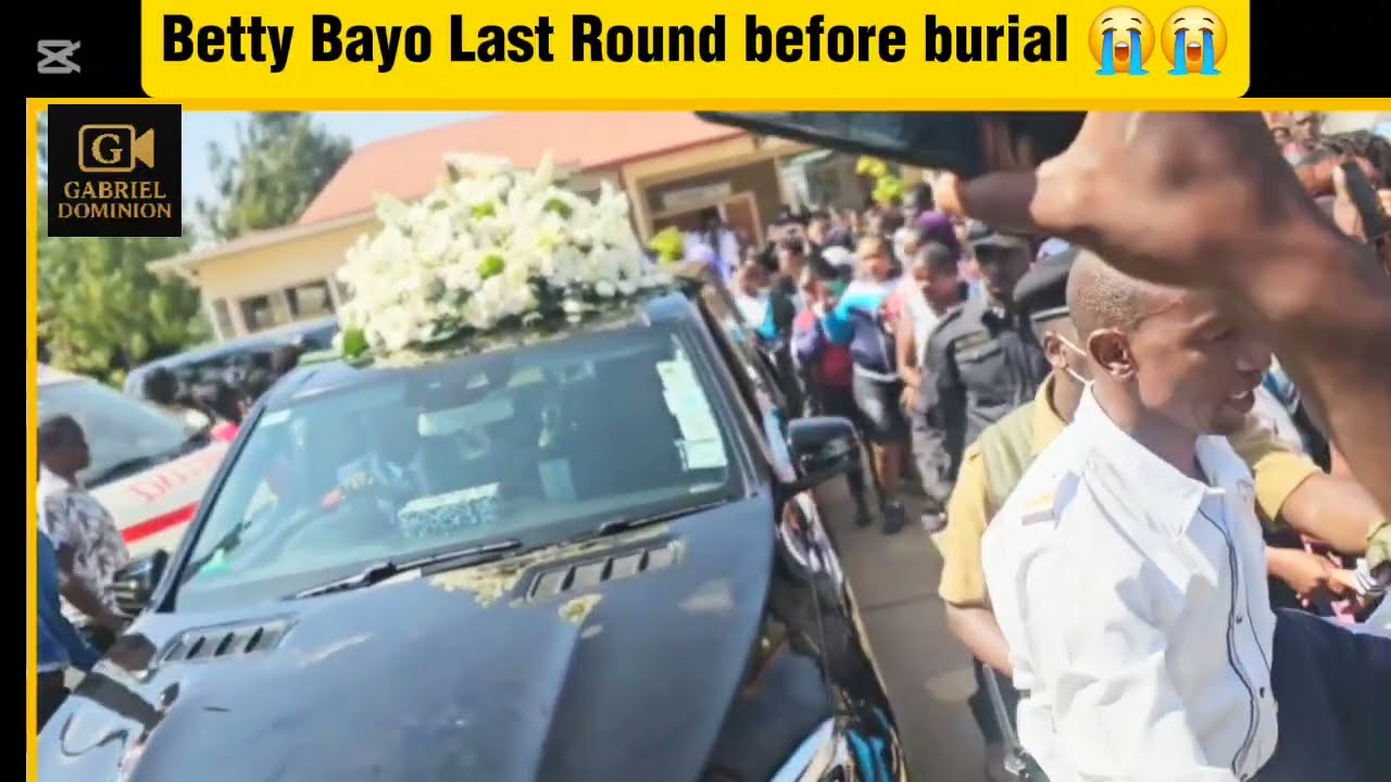 Total Chaos As Betty Bayo Body Moves For Her Last Ride. #trending #foryou #goviral #viralvideo 