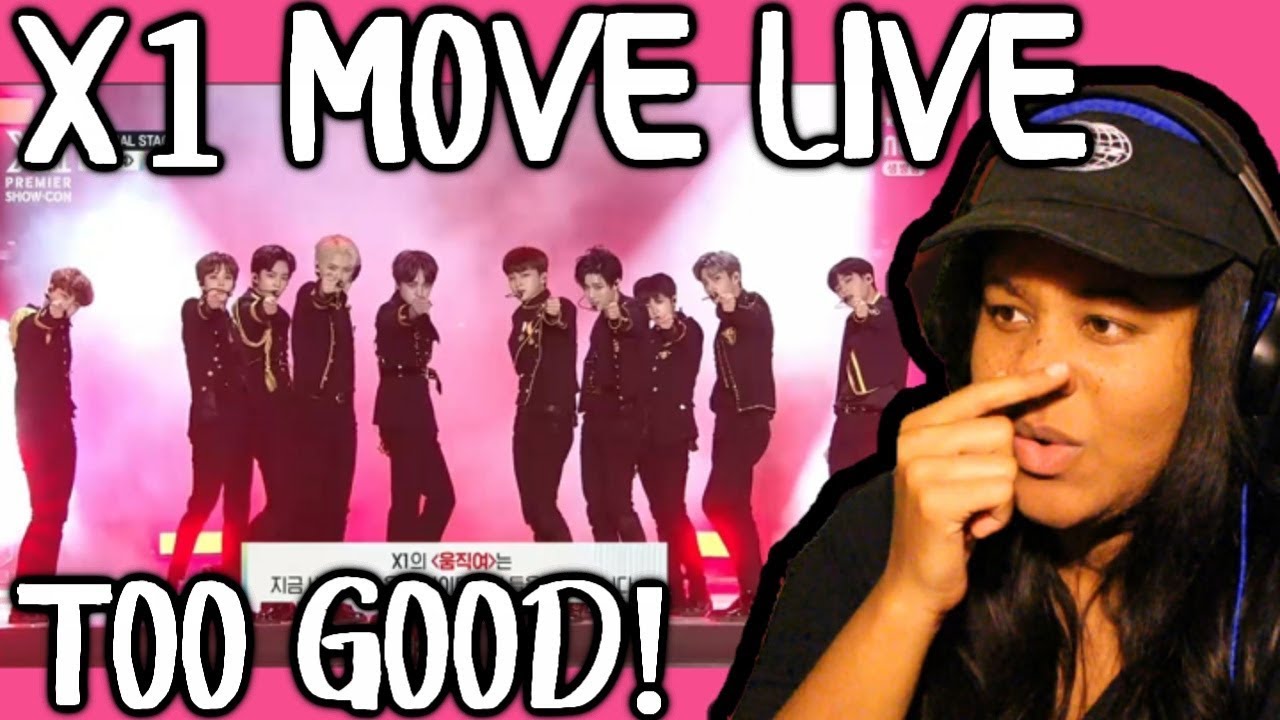 REACTION TO X1 MOVE LIVE (PREMIER SHOW CON)