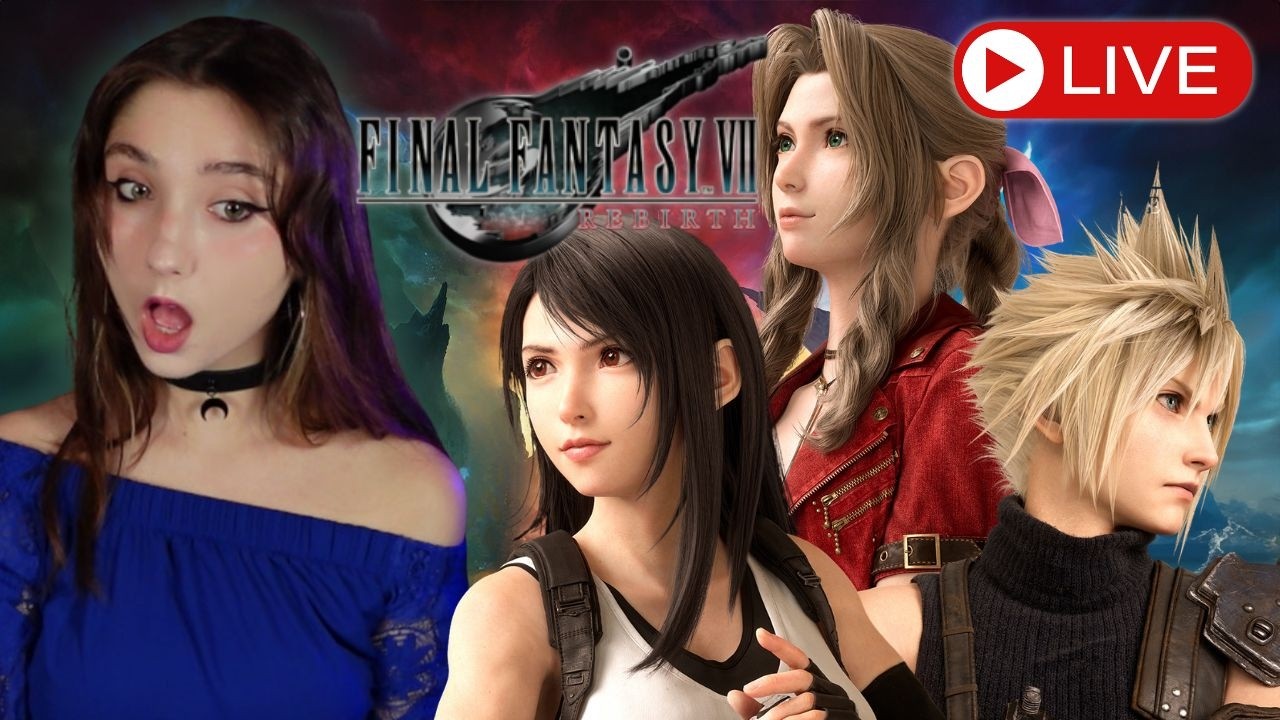 🔴LIVE🔴 FINAL FANTASY 7 REBIRTH FIRST PLAYTHROUGH! DAY 4!