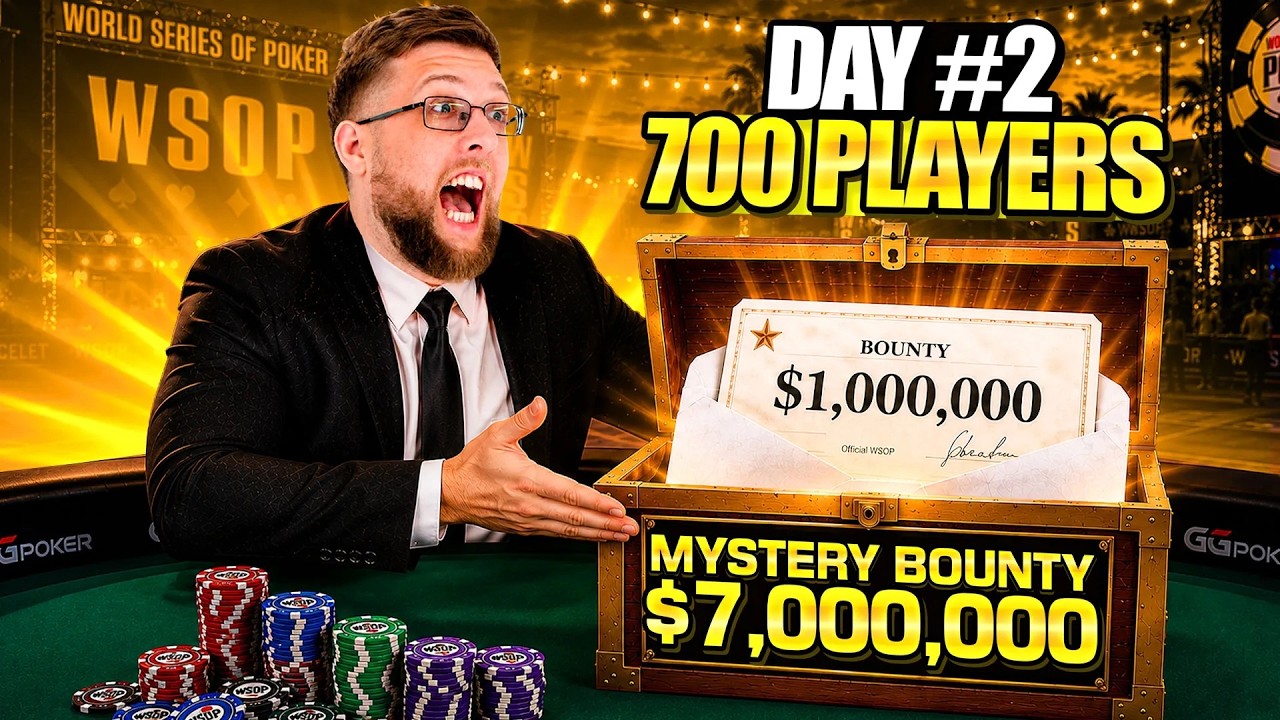 DEEP RUN ON DAY 2 OF THE WSOP MSTERY MILLIONS (WSOP VLOG #11)
