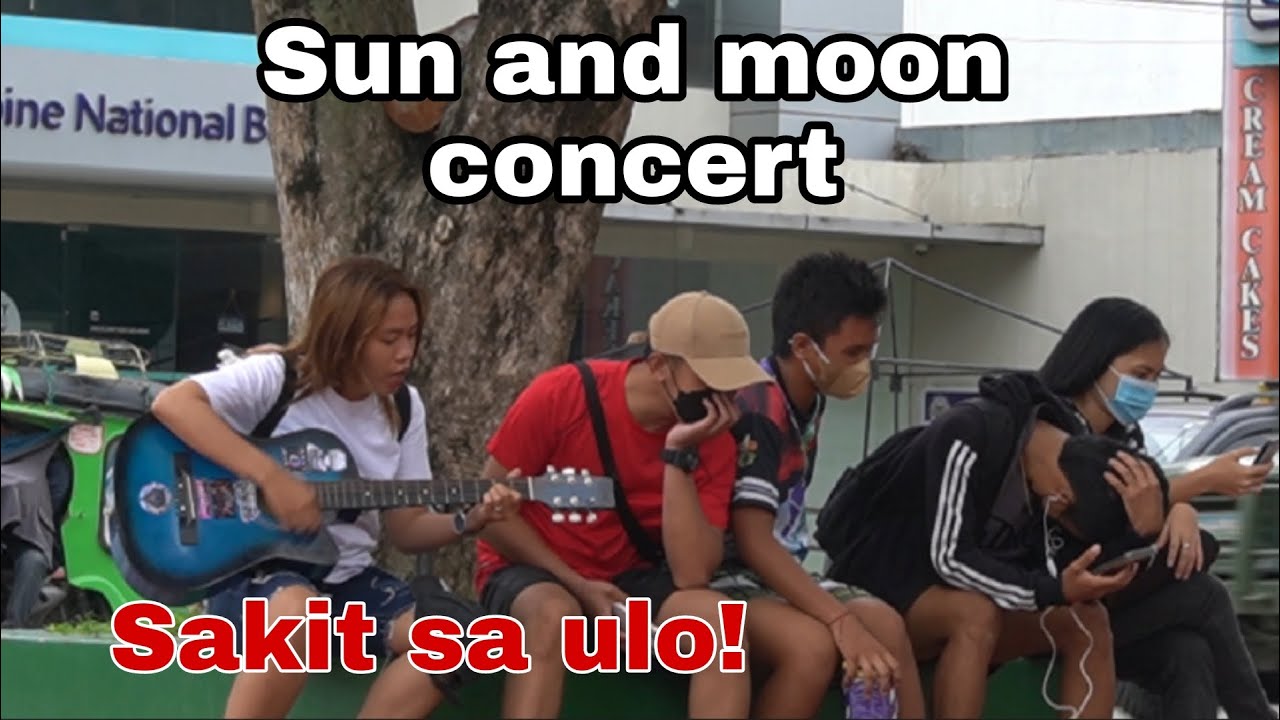 Singing in Public | Sun and Moon | Inday Jenny