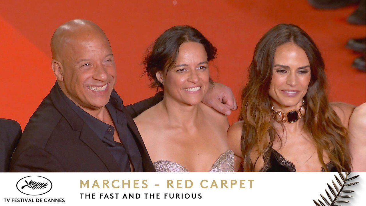 THE FAST AND THE FURIOUS - Les marches - VO - Cannes 2026