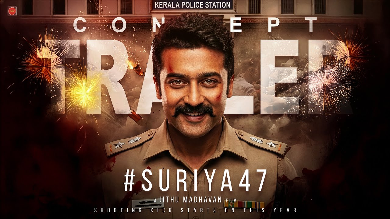 Suriya47 | Concept Trailer (2026) | Suriya, Jithu Madhavan, Nazriya, Naslen K. Gafoor, Sushin Shyam