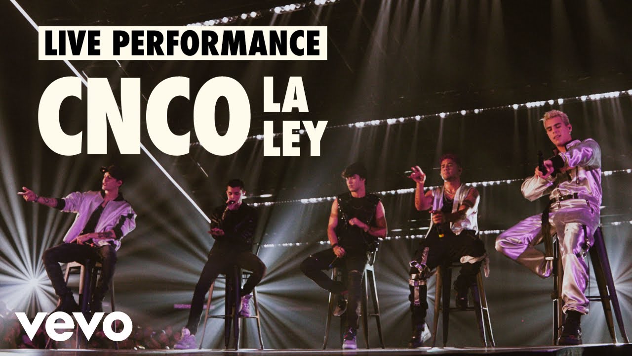 CNCO - La Ley (Live) | Vevo LIFT Live Sessions