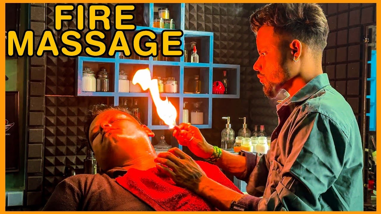 Relax with the Sounds of Fire Massage | ASMR Therapy