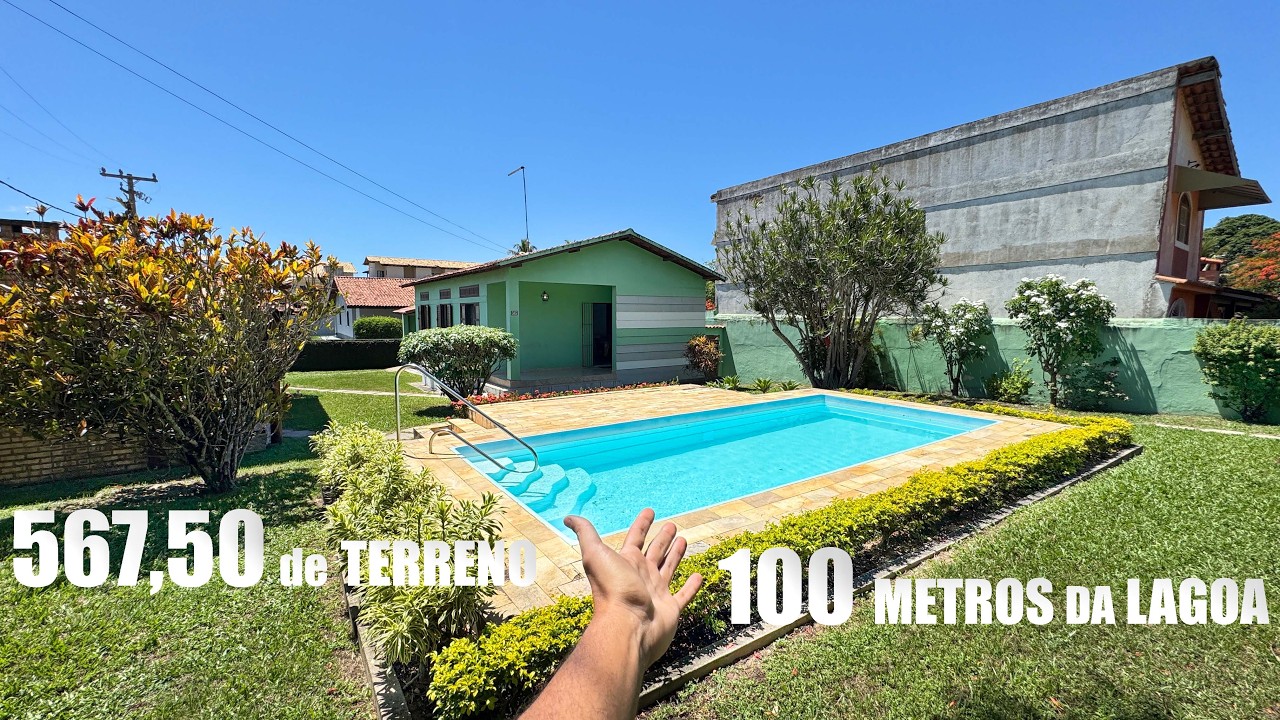 CASA NA PONTINHA A 100 METROS DA LAGOA - PORTEIRA FECHADA Araruama -  #imovel  #tour  #araruama