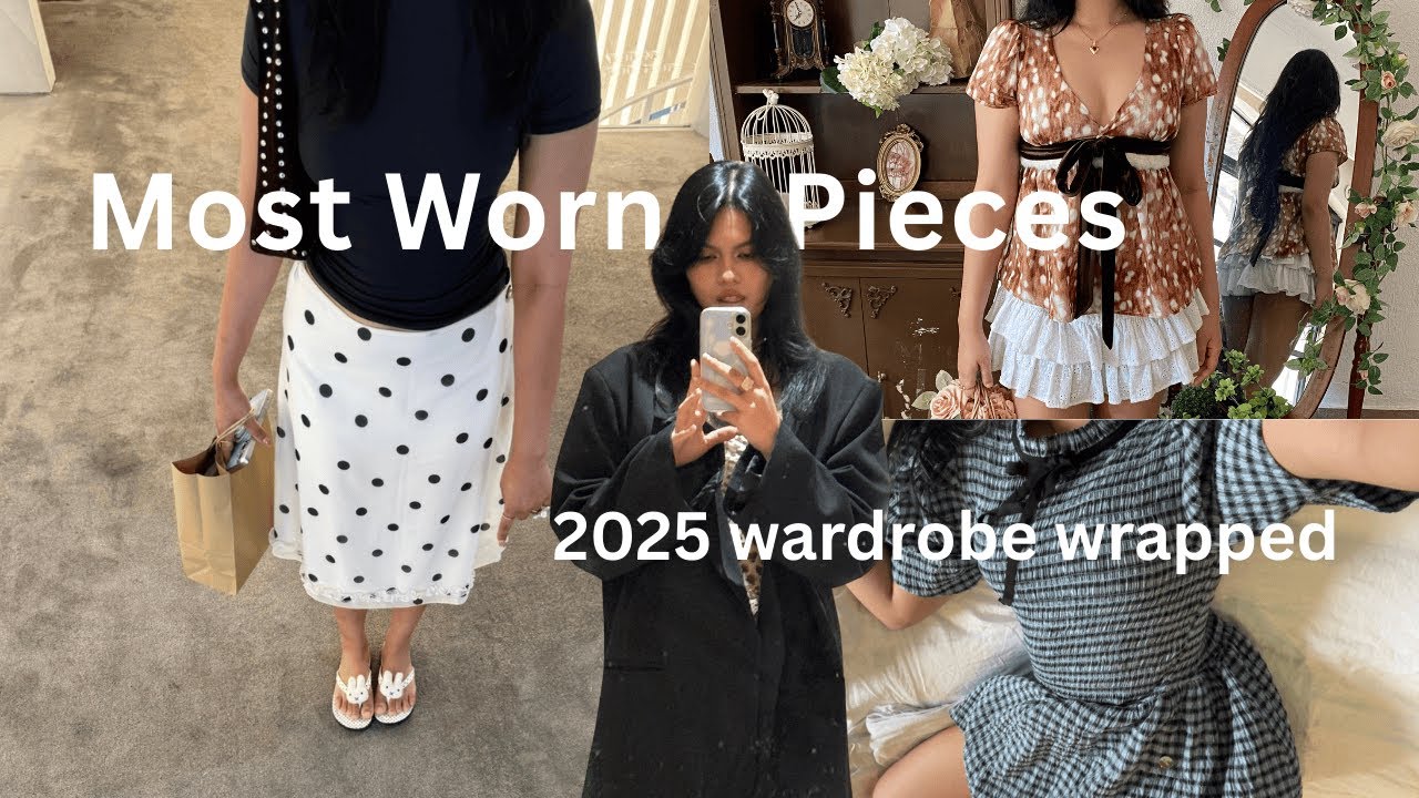 What I actually wore in 2025 - The Real outfit repeater
