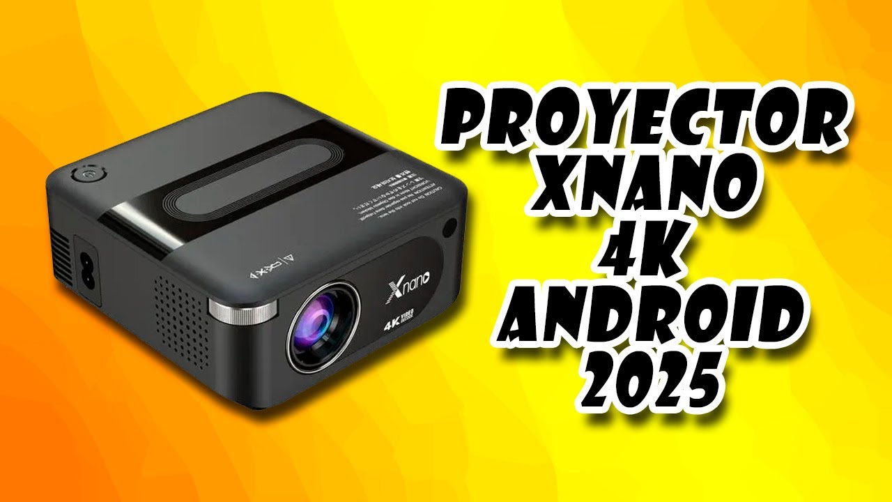 🔥 Proyector Xnano 4k Android 14000lm Mini Proyector Professional Led Portatil Inteligente (2025!!!)