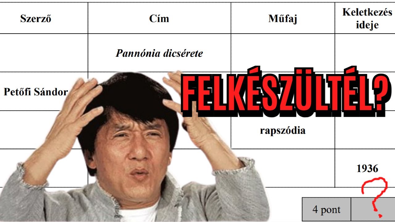 Készüljünk együtt a magyarérettségi irodalmi tesztjére!
