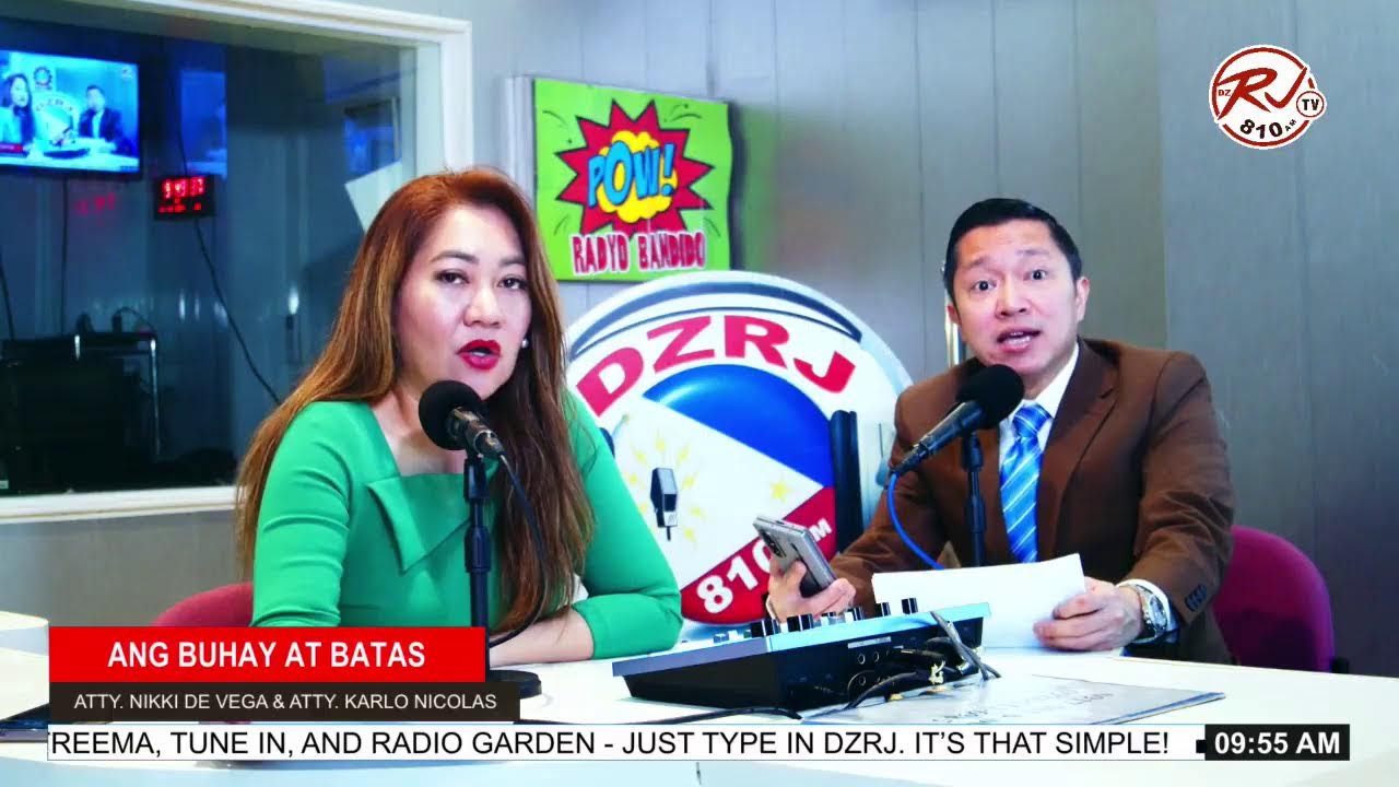 𝗔𝗻𝗴 𝗕𝘂𝗵𝗮𝘆 𝗔𝘁 𝗕𝗮𝘁𝗮𝘀 Hosted by Atty. Nikki De Vega & Atty. Karlo Nicolas - December 24, 2024