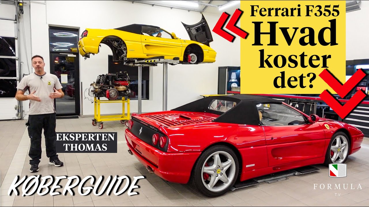 Prisen for at køre Ferrari F355? Køberguide hvor Eksperten giver dig tips og tricks