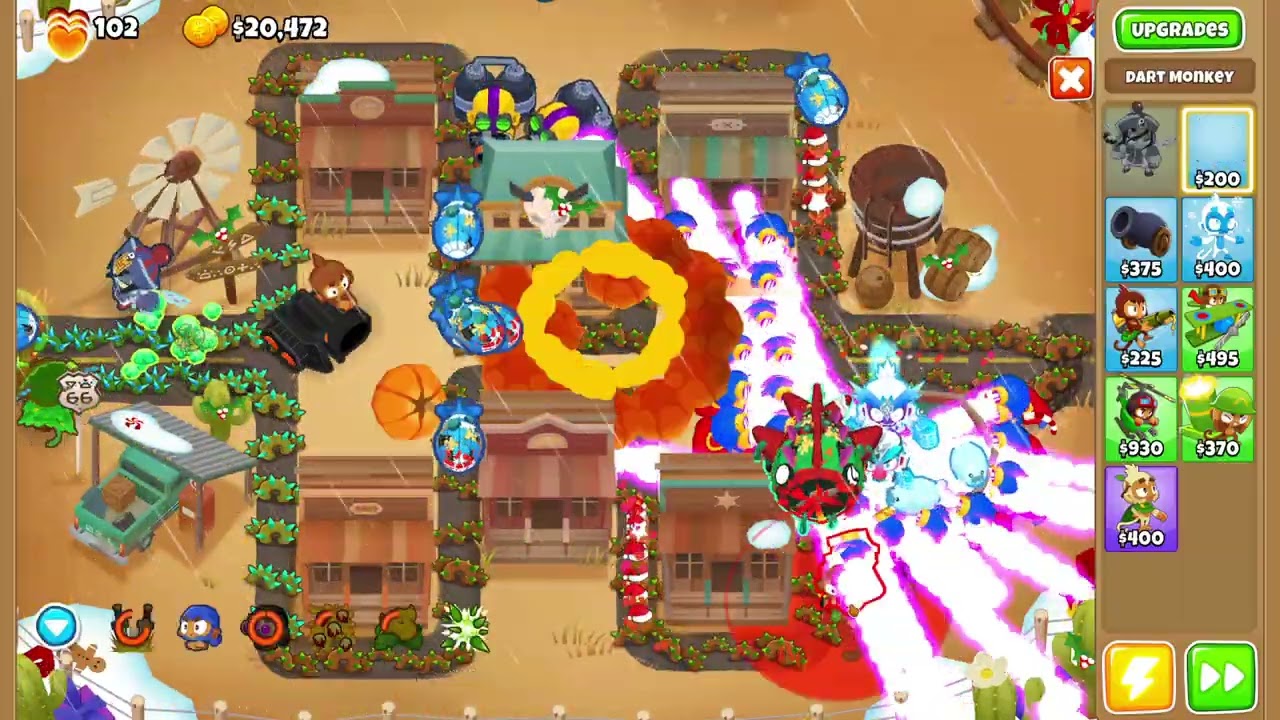 BTD6 Boss Rush Island 5 110pops