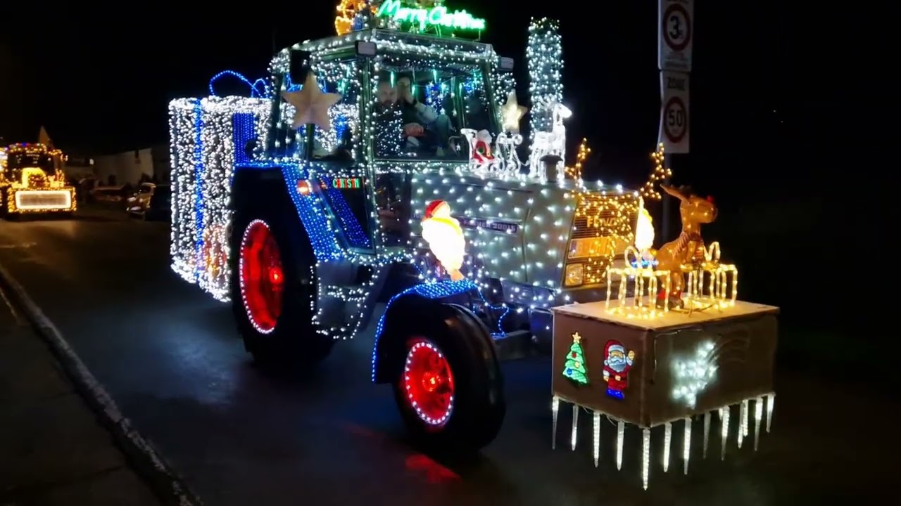 2025 kerstparade tractor