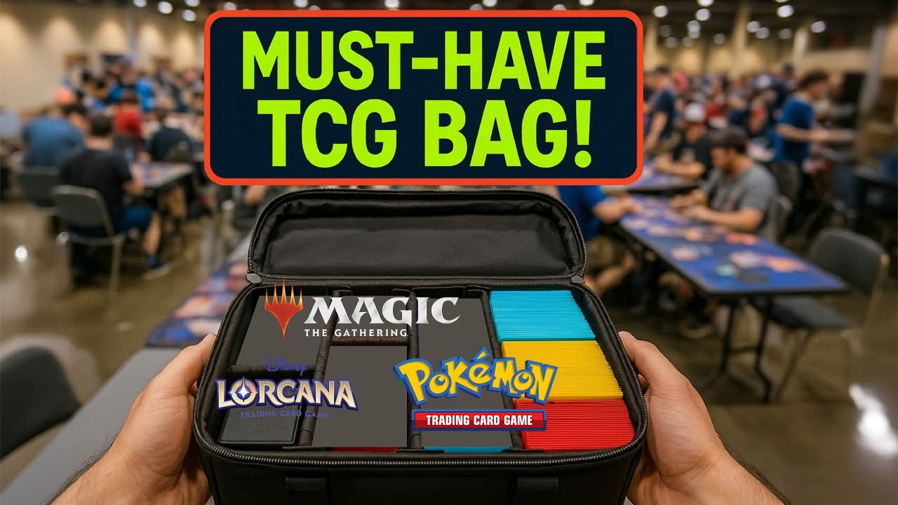 Must Have TCG Bag! | Reviewing the CavernHold TCG Bag