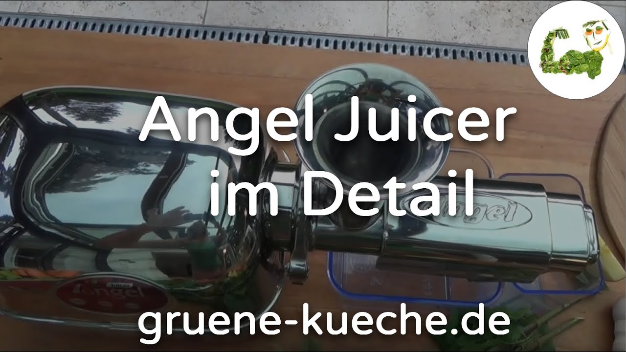 Angel Juicer im Test. Säfte pressen und Reinigung