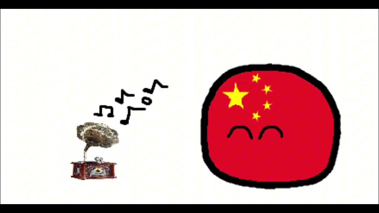 China listens song *Countryballs Animacje*