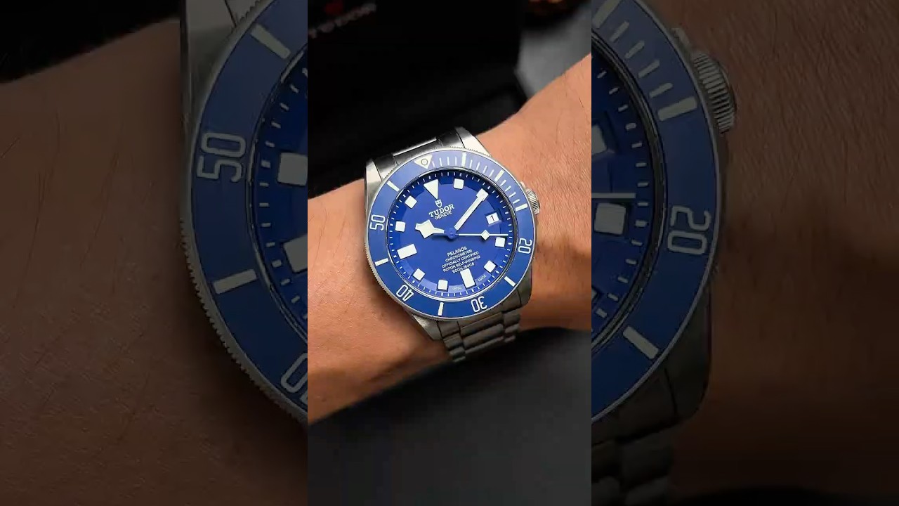 Tudor Pelagos Blue Titanium 25600TB #donghopho #watch #tudor