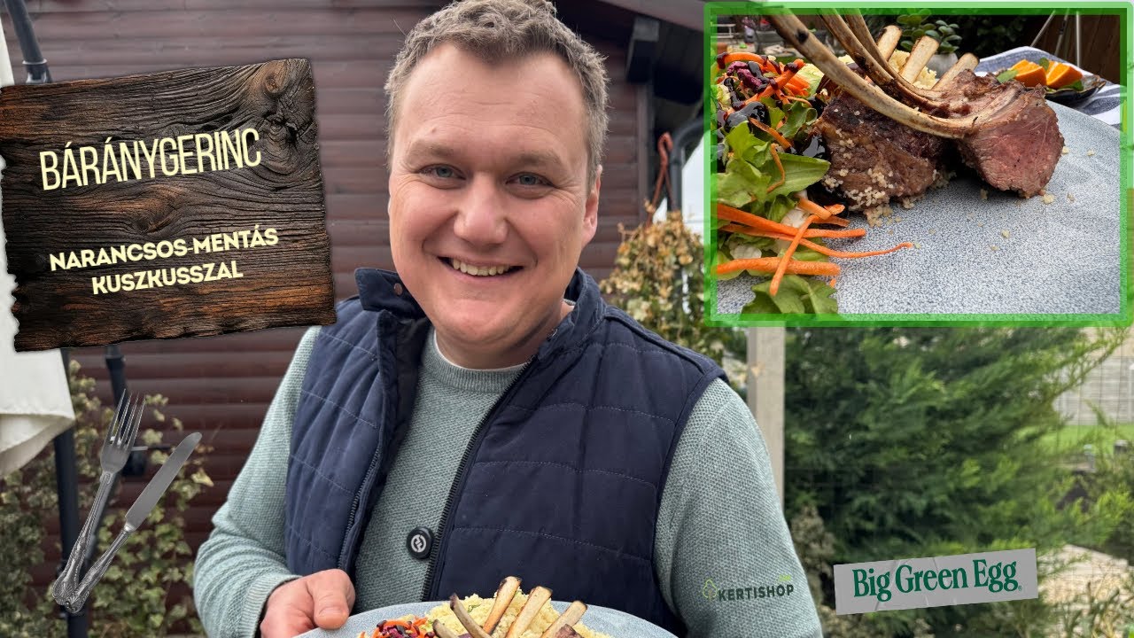 🐇 Ütős húsvéti báránygerinc narancsos-mentás kuszkusszal 🐑