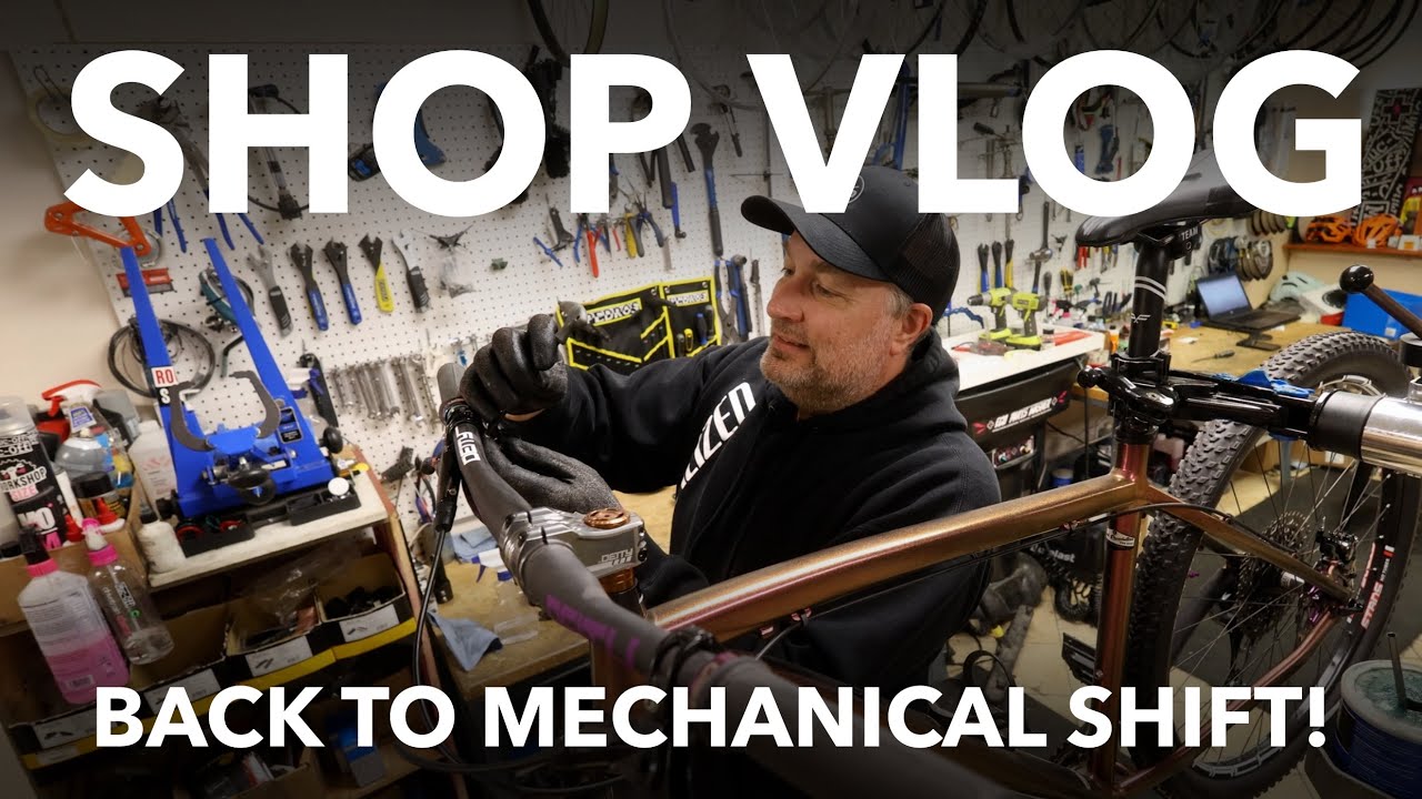 BIKE BUILD BREAKDOWN | Merk's Unicorn MTB Gets an Overhaul #vlog #bikebuild #bikeshop #mtb
