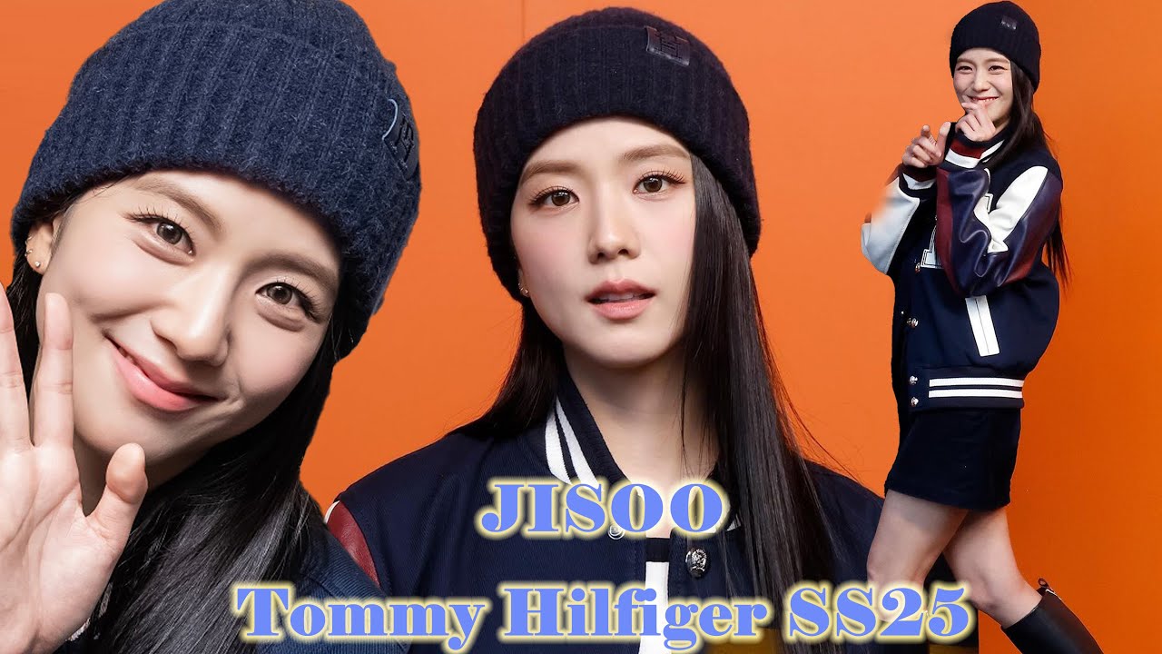 JISOO at the Tommy Hilfiger Spring Summer 2025 show in New York Fashion Week