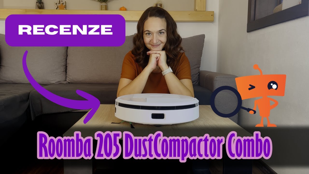 Recenze Roomba Combo 205 DustCompactor