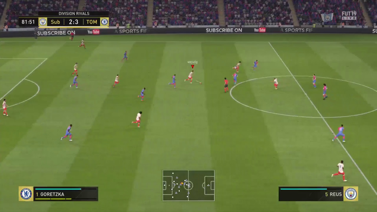 Zagrajmy w FIFA 19 Online FUT Proszę i wbijamy 1000 Sub Zapraszam Live