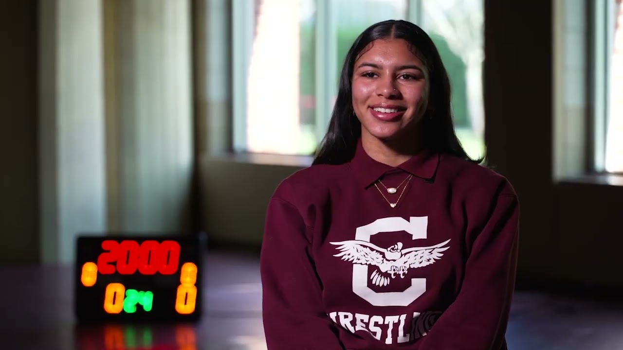One of the top wrestlers in the state is at Chalmette High. Jenelle Rotunda, champion, legend