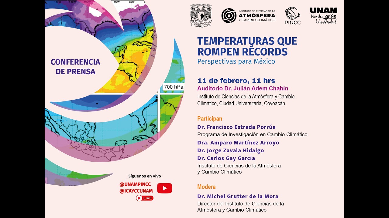 TEMPERATURAS QUE ROMPEN RÉCORDS. Perspectivas para México