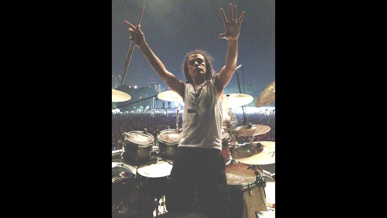 TERRORIZER 'Infestation' Live Jakarta 2015 'DRUM CAM' Pete Sandoval