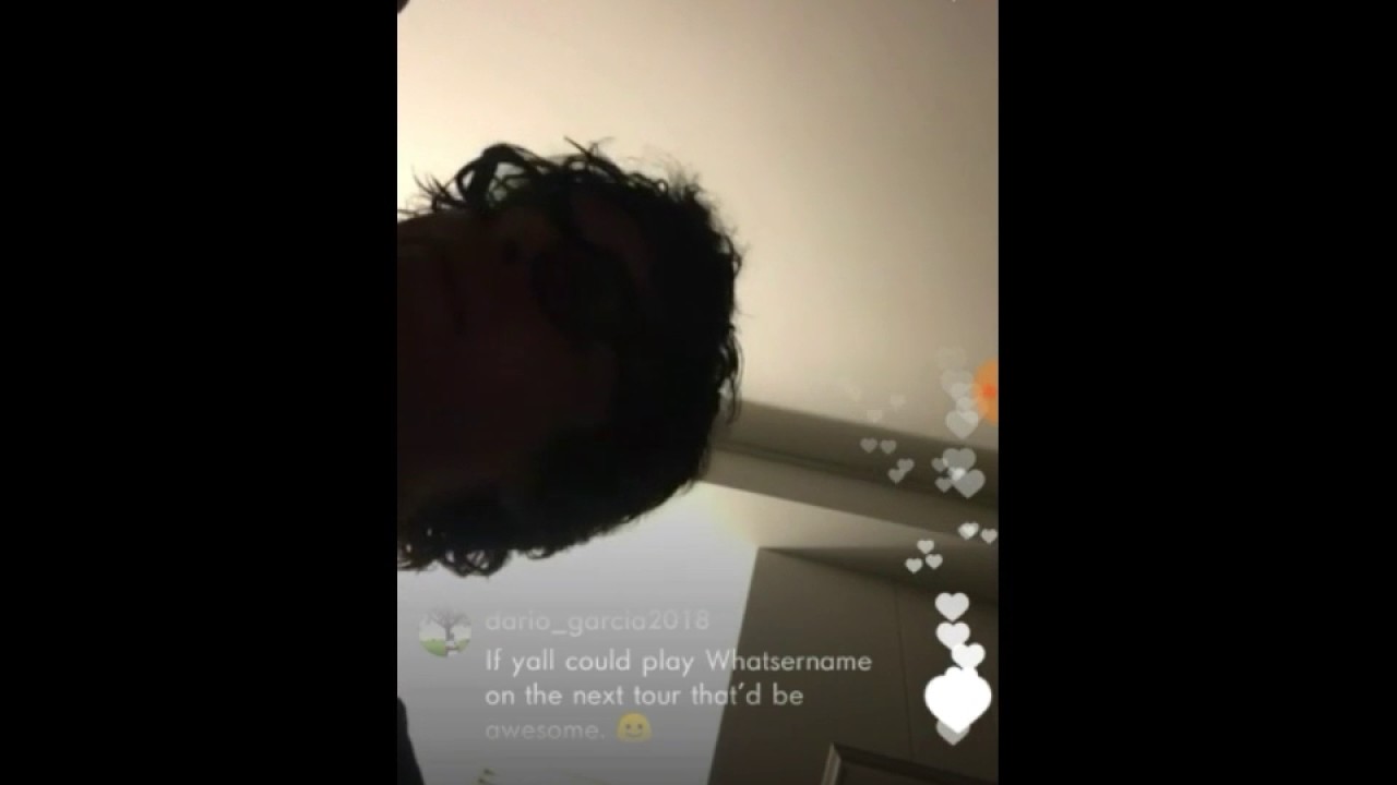 Billie Joe Armstrong Live Videos Instagram 2017