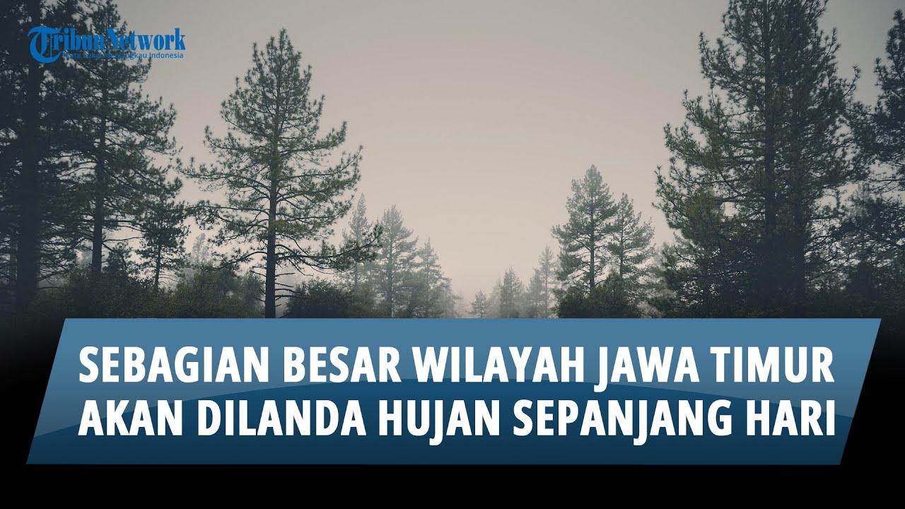 Prakiraan Cuaca di Jawa Timur pada Hari Jum'at, 6 Desember 2024