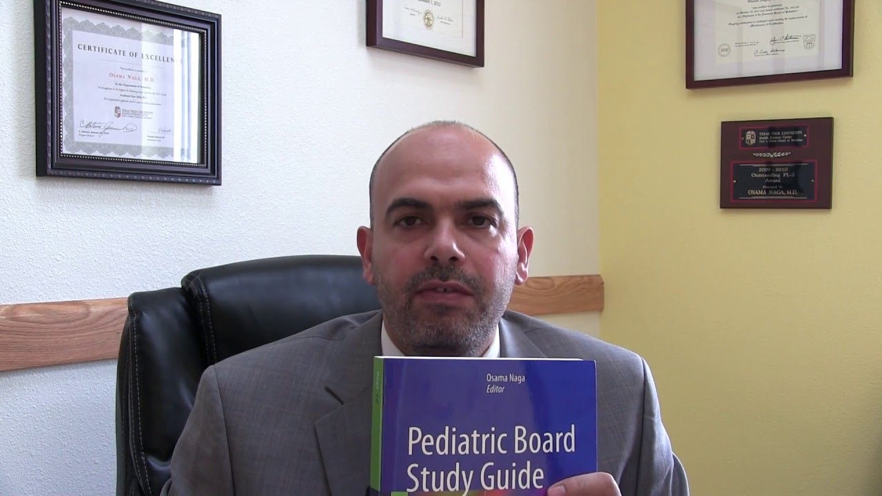 Welcome to the Pediatric Board a Last Minute Review Channel