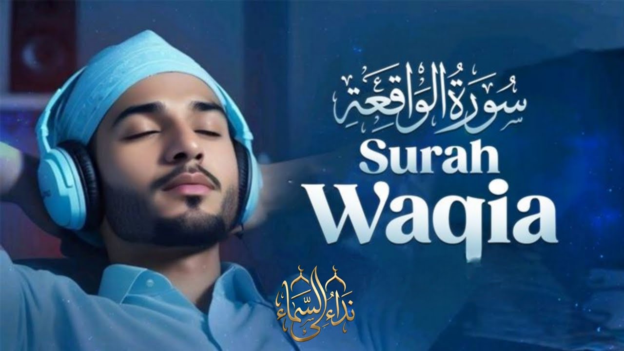 سورة الواقعة كاملة تلاوة خاشعة بصوت القارئ عبدالله شعبان   تيسير الرزق وراحة القلب