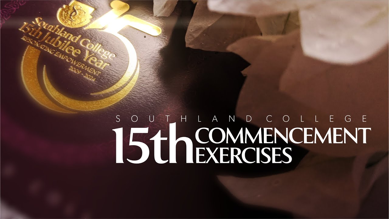 Southland College 15th Commencement Exercises - Video Summary (SDE)