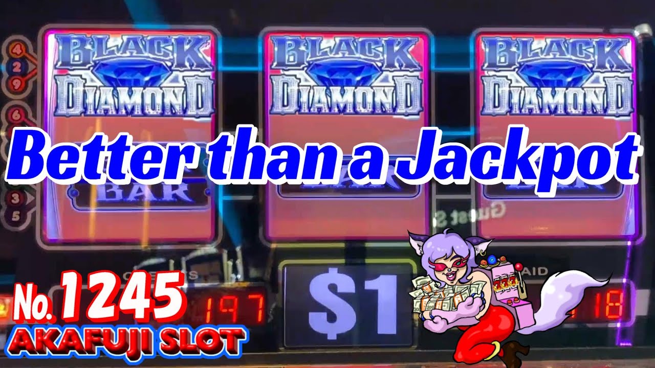 Black Diamond 😊 Great Profit - Slot machine 9 Lines & 3 Reel @ YAAMAVA Casino 赤富士スロット