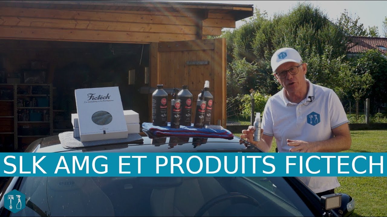 Lavage et Polish  SLK AMG avec les produits Fictech