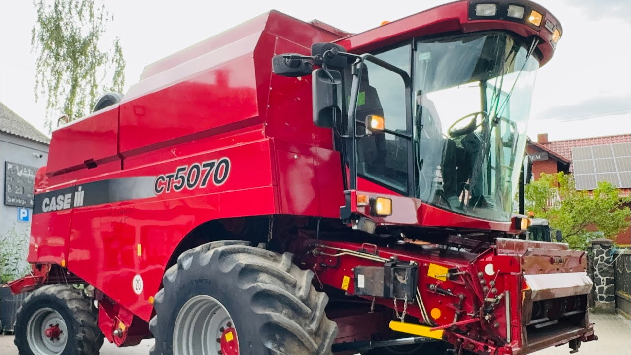 Kombajn zbożowy CASE CT5070, 2004r, heder 6m z wózkiem, jak new holland TX, na sprzedaż *PESTROL*