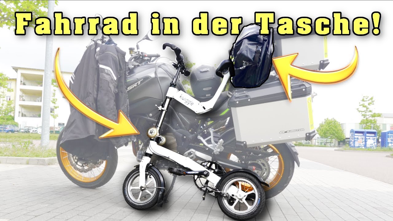 Unglaublich genial, Kwiggle, das weltweit kleinste Faltrad!