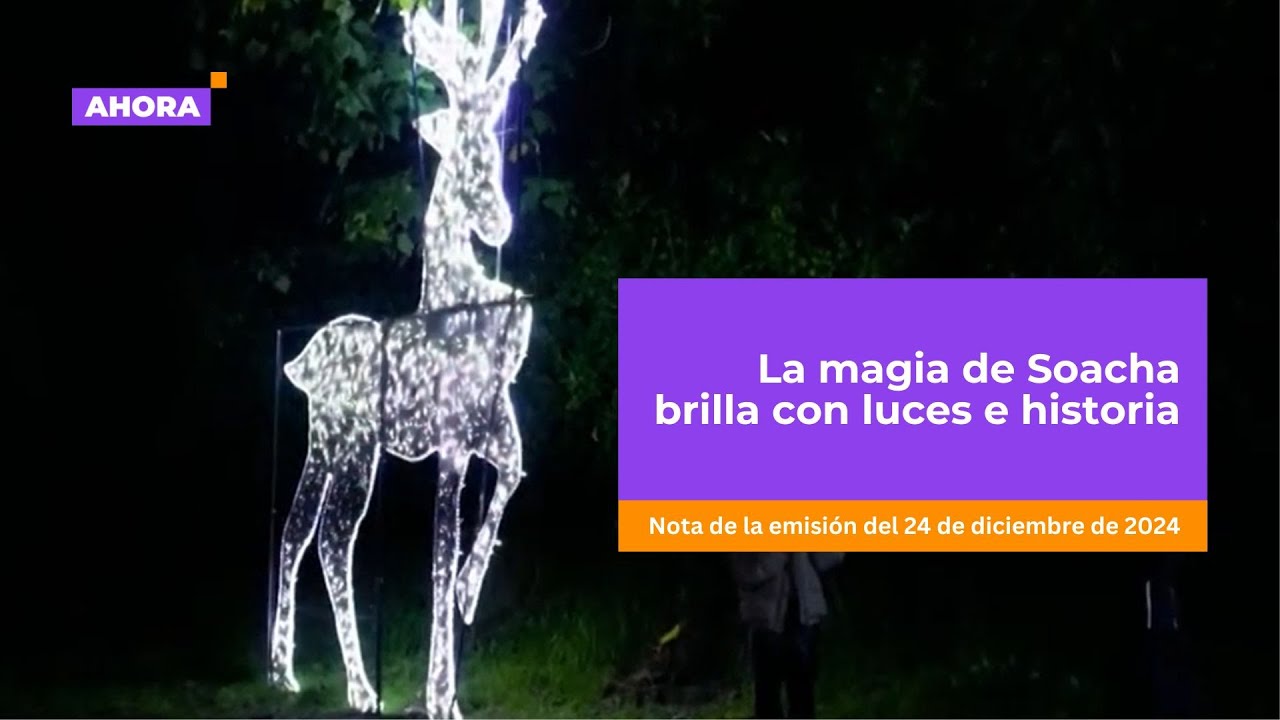 Navidad en el Salto del Tequendama: un show de luces que ilumina la historia de Soacha | Cultura