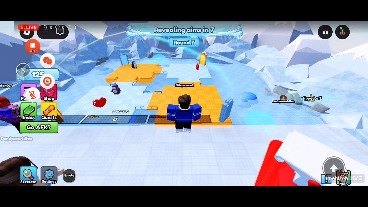 playing knockout for first time