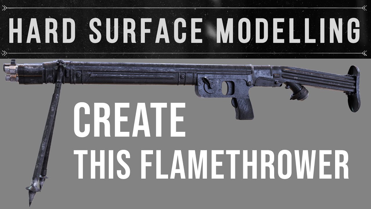 Hard Surface 3D Modelling For Film and TV - Part 15