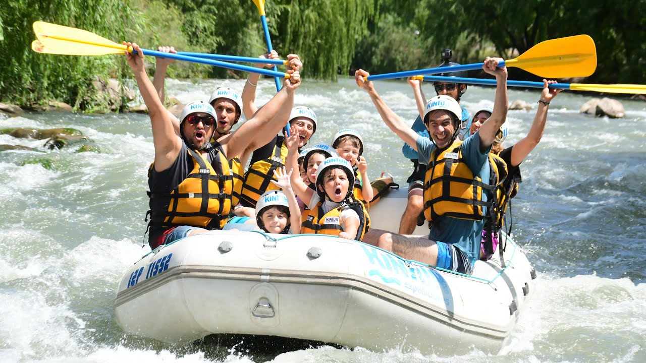 Aventuras en Familia! Rafting en Rio Atuel, San Rafael, Mendoza, Argentina.
