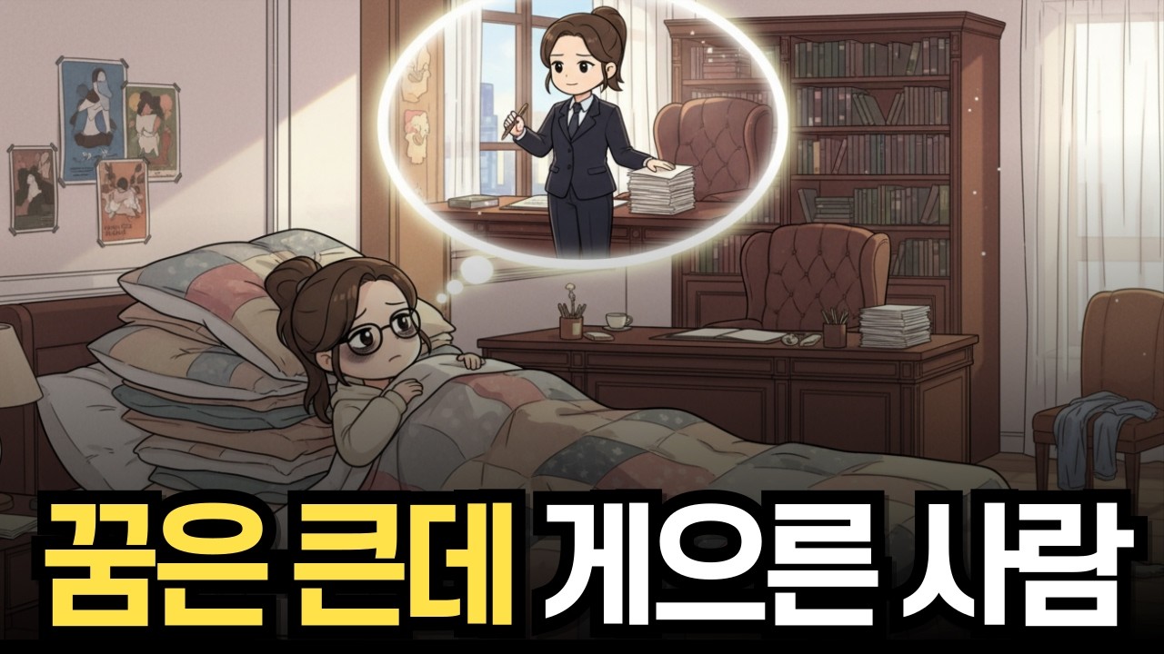목표는 큰데 할일은 매일 미루는 사람의 심리 - 게으른 완벽주의자