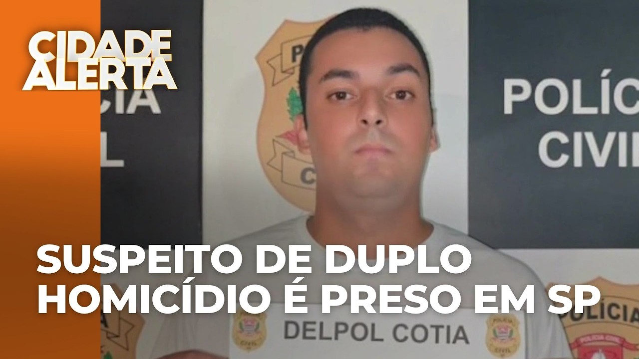 Suspeito de matar a ex comapnehira grávida com tiros na barriga e companheiro é preso em São Paulo