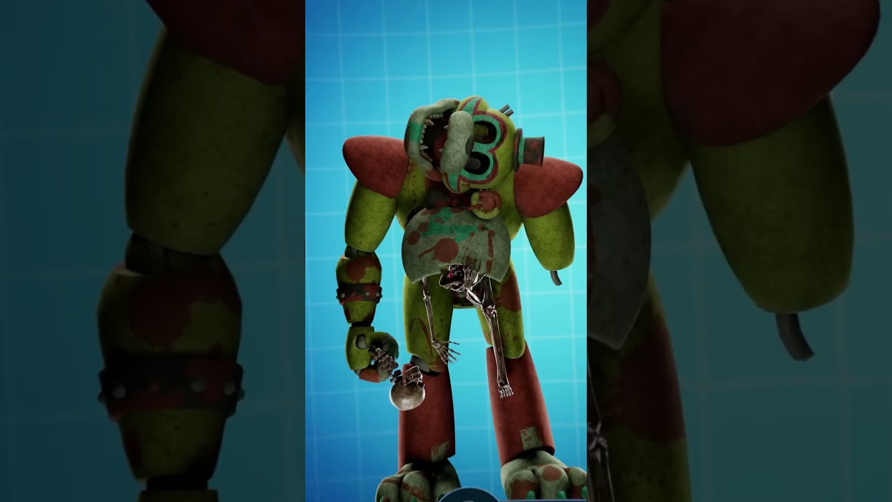 FNaF Ar Edit | Roxy + Fury's Rage= ??? | Security Breach Animatronics Edit #shorts #edit