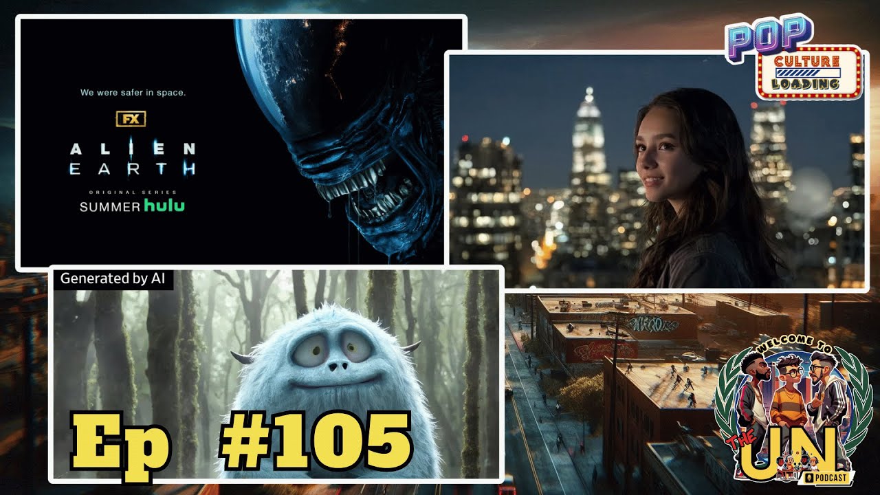 Alien Earth Finale | A I Actress signs with talent agency | A I generated animation short at Cannes