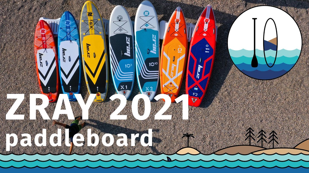 [PADLUJTE.CZ] Paddleboardy ZRAY 2021 - Evasion, X-Rider, Fury